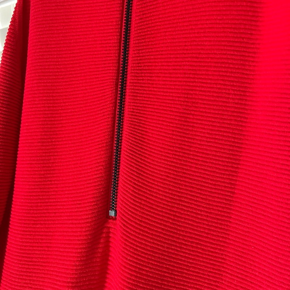 Bar III Vibrant Red Knit Dress - Picture 4 of 6